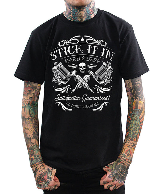 Hard and Deep T-Shirt from Scumbag Art Collective for a Bold Look